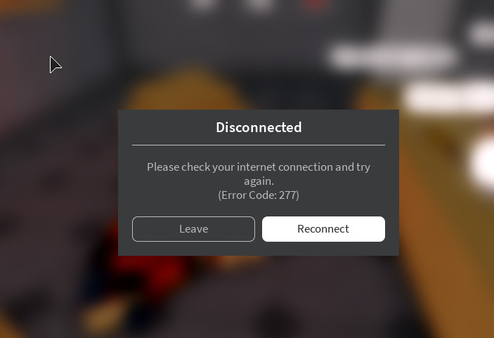Fix Roblox Error Code 277 [Solve Any Connection Issues]