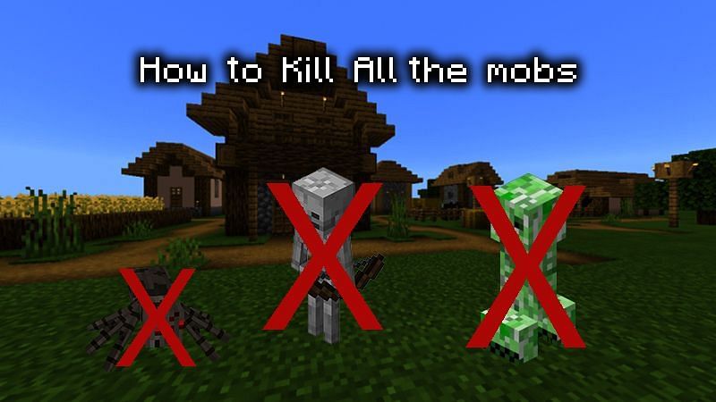 Minecraft Kill Command [Eliminate All Mobs Instantly]