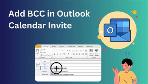 Add Bcc in Outlook Calendar Invite [Ensure Data Safety 2024]