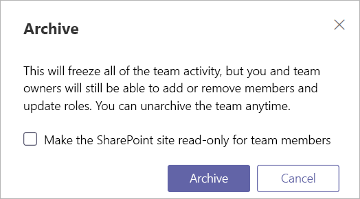 How to Archive Team in Microsoft Teams [Freeze Team Activity]