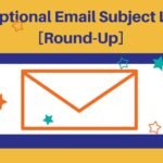 Round Up Email Subject Lines