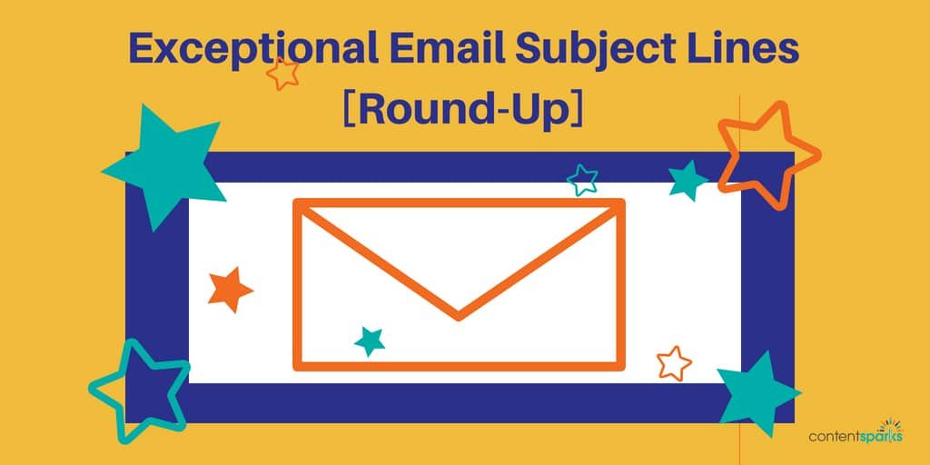 Round Up Email Subject Lines